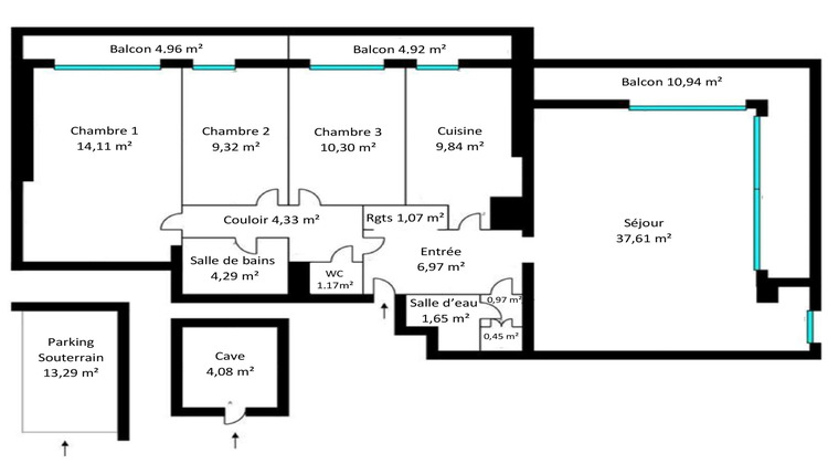 Ma-Cabane - Vente Appartement Nanterre, 102 m²
