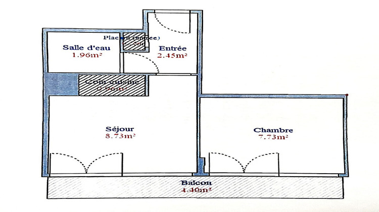 Ma-Cabane - Vente Appartement NANTERRE, 21 m²