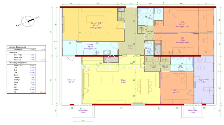 Ma-Cabane - Vente Appartement NANTERRE, 134 m²