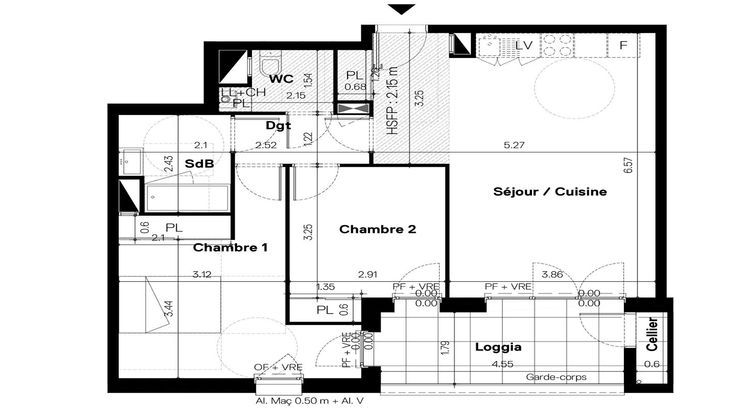 Ma-Cabane - Vente Appartement NANTES, 66 m²