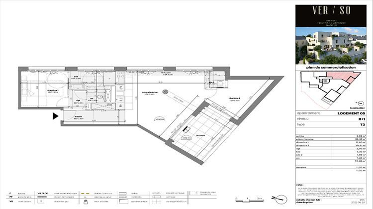 Ma-Cabane - Vente Appartement NANTES, 71 m²