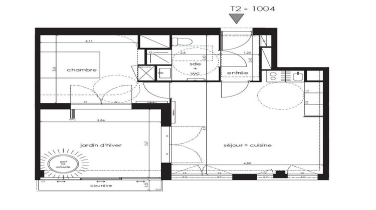 Ma-Cabane - Vente Appartement NANTES, 45 m²