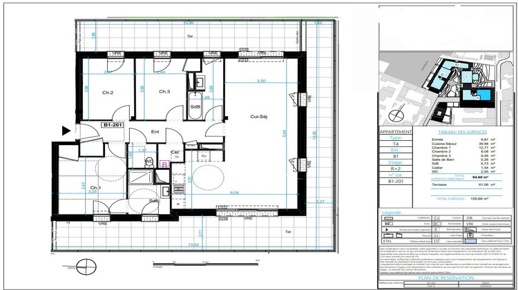 Ma-Cabane - Vente Appartement NANTES, 94 m²