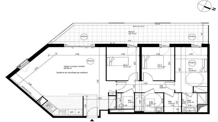 Ma-Cabane - Vente Appartement NANTES, 103 m²