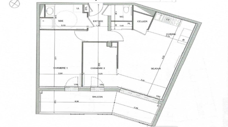 Ma-Cabane - Vente Appartement NANTES, 56 m²