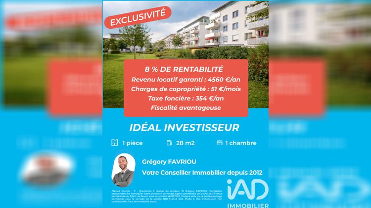 Ma-Cabane - Vente Appartement Nantes, 28 m²