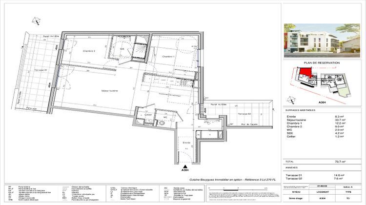 Ma-Cabane - Vente Appartement NANTES, 70 m²