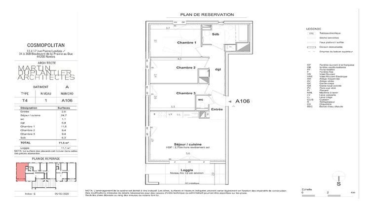 Ma-Cabane - Vente Appartement NANTES, 71 m²