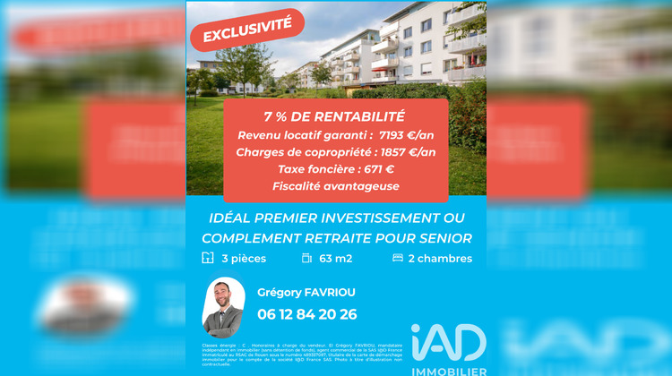 Ma-Cabane - Vente Appartement Nantes, 63 m²