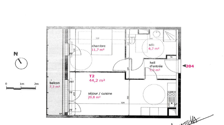 Ma-Cabane - Vente Appartement NANTES, 44 m²