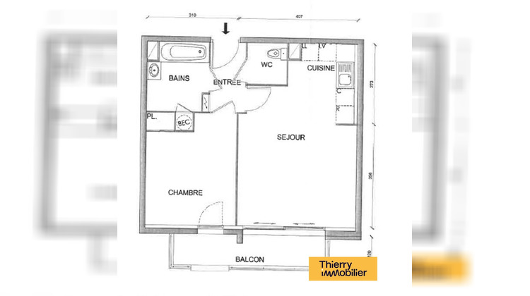 Ma-Cabane - Vente Appartement NANTES, 43 m²