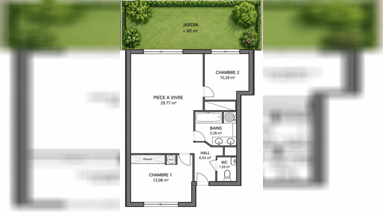Ma-Cabane - Vente Appartement NANTES, 63 m²
