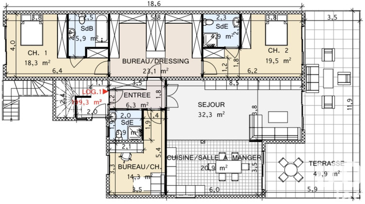 Ma-Cabane - Vente Appartement Nanteuil-Lès-Meaux, 150 m²