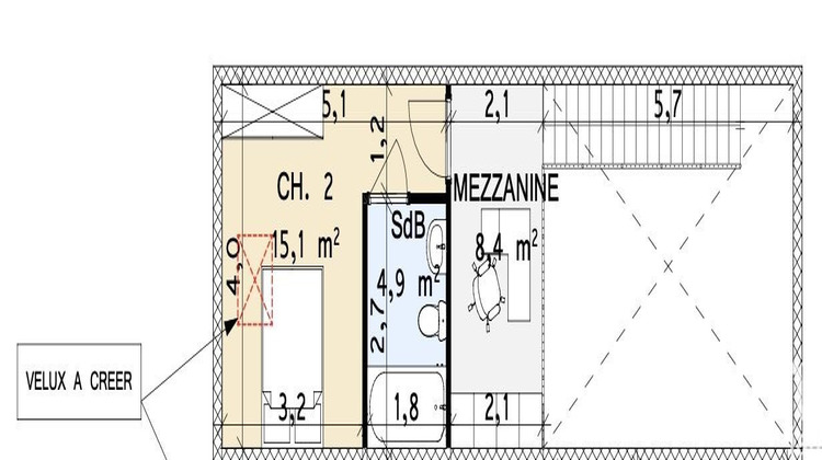 Ma-Cabane - Vente Appartement Nanteuil-Lès-Meaux, 75 m²