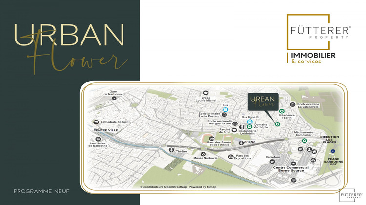 Ma-Cabane - Vente Appartement Narbonne, 60 m²