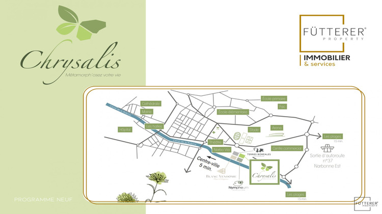 Ma-Cabane - Vente Appartement Narbonne, 38 m²