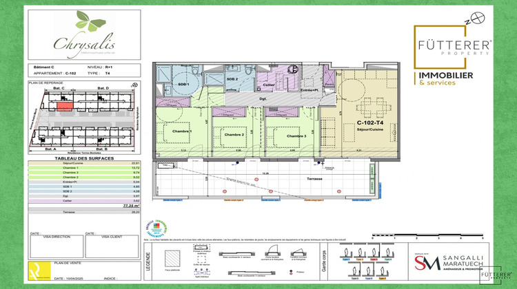 Ma-Cabane - Vente Appartement Narbonne, 77 m²