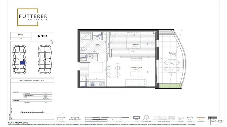 Ma-Cabane - Vente Appartement Narbonne, 44 m²