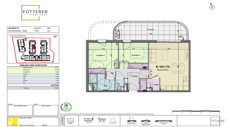 Ma-Cabane - Vente Appartement Narbonne, 61 m²