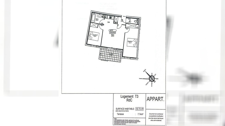 Ma-Cabane - Vente Appartement Narbonne, 53 m²