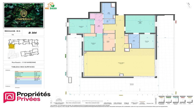 Ma-Cabane - Vente Appartement NARBONNE, 142 m²