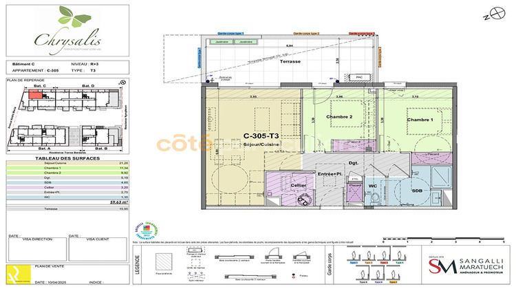 Ma-Cabane - Vente Appartement NARBONNE, 59 m²
