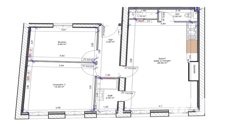 Ma-Cabane - Vente Appartement Nègrepelisse, 62 m²