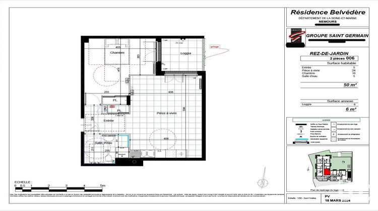 Ma-Cabane - Vente Appartement Nemours, 50 m²
