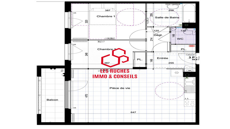 Ma-Cabane - Vente Appartement Nemours, 66 m²