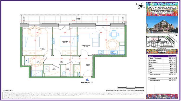 Ma-Cabane - Vente Appartement NEUILLY-PLAISANCE, 63 m²