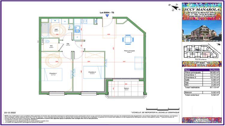 Ma-Cabane - Vente Appartement NEUILLY-PLAISANCE, 67 m²