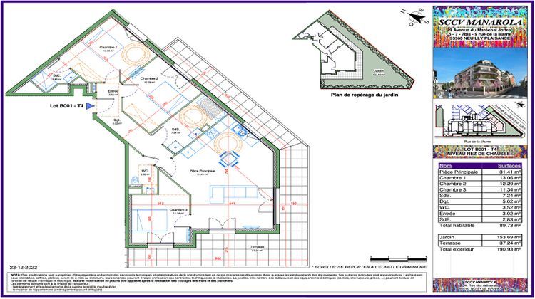 Ma-Cabane - Vente Appartement NEUILLY-PLAISANCE, 89 m²