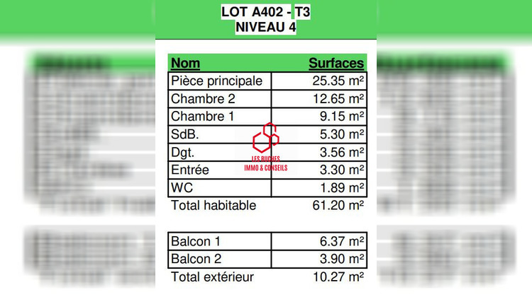 Ma-Cabane - Vente Appartement Neuilly-Plaisance, 61 m²