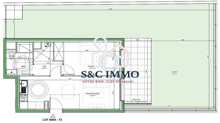 Ma-Cabane - Vente Appartement Neuilly-Plaisance, 42 m²