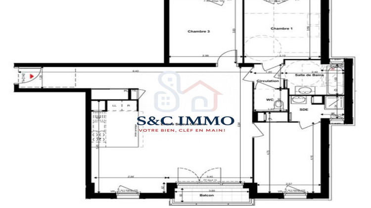 Ma-Cabane - Vente Appartement Neuilly-Plaisance, 95 m²