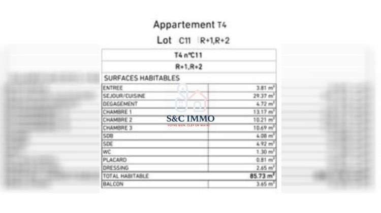 Ma-Cabane - Vente Appartement Neuilly-Plaisance, 89 m²