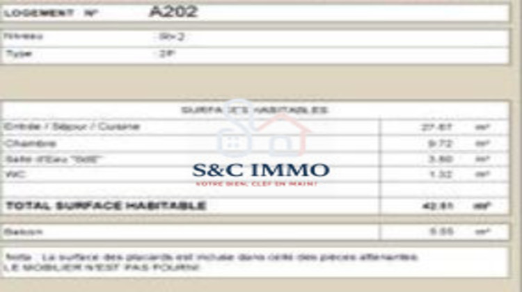 Ma-Cabane - Vente Appartement Neuilly-Plaisance, 42 m²