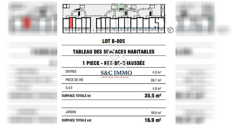Ma-Cabane - Vente Appartement Neuilly-sur-Marne, 35 m²