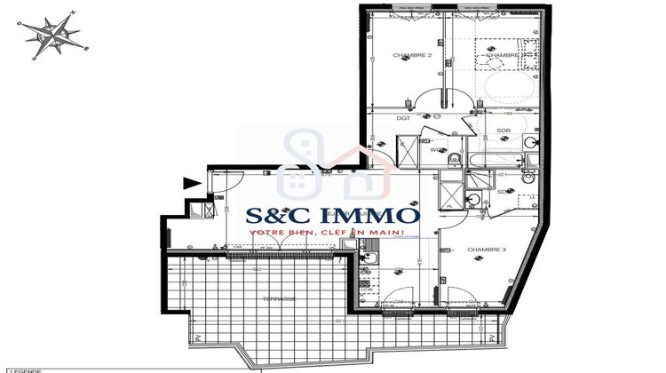 Ma-Cabane - Vente Appartement Neuilly-sur-Marne, 82 m²