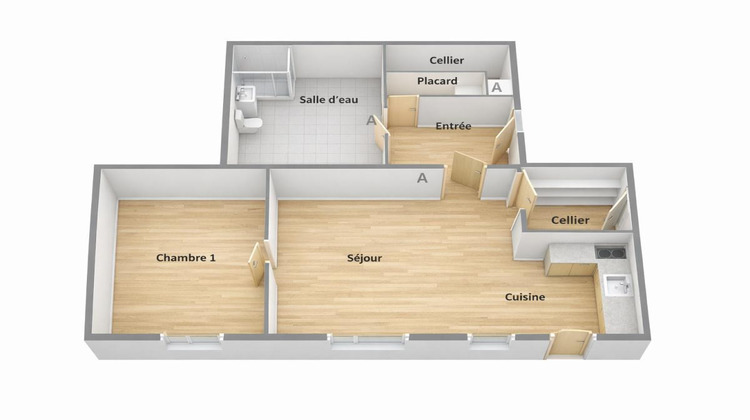 Ma-Cabane - Vente Appartement NEUILLY SUR MARNE, 47 m²