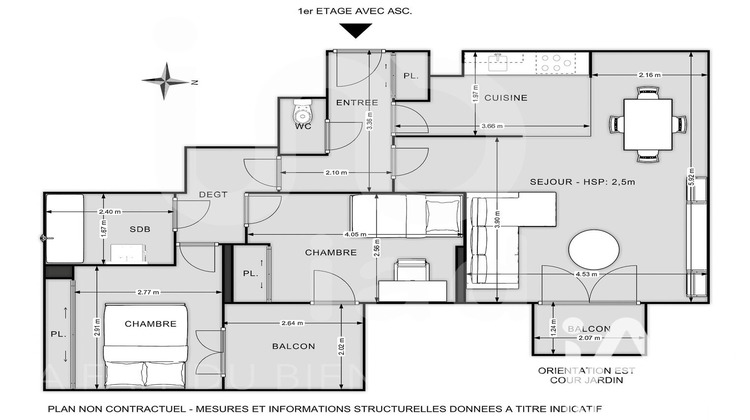 Ma-Cabane - Vente Appartement Neuilly-sur-Marne, 66 m²