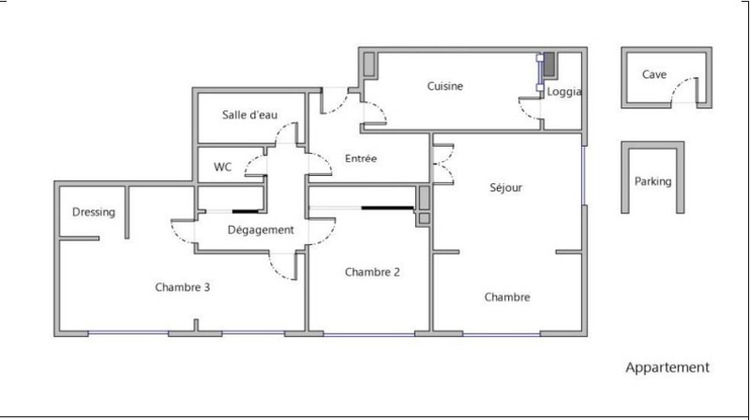 Ma-Cabane - Vente Appartement NEUILLY SUR MARNE, 83 m²