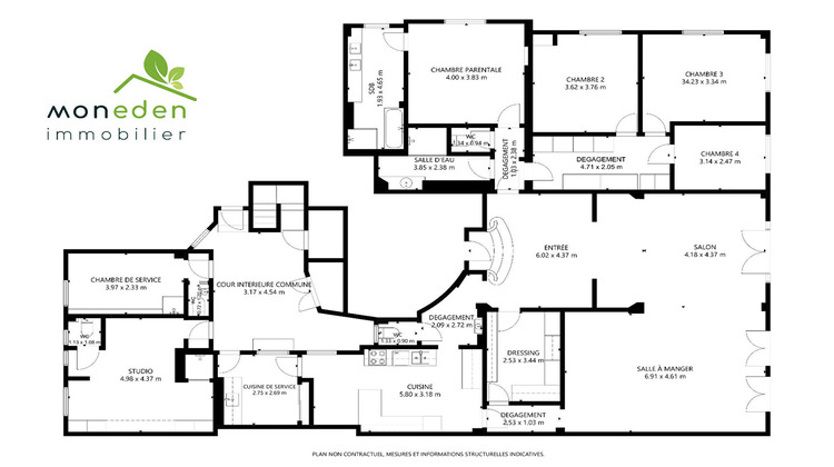 Ma-Cabane - Vente Appartement NEUILLY-SUR-SEINE, 250 m²