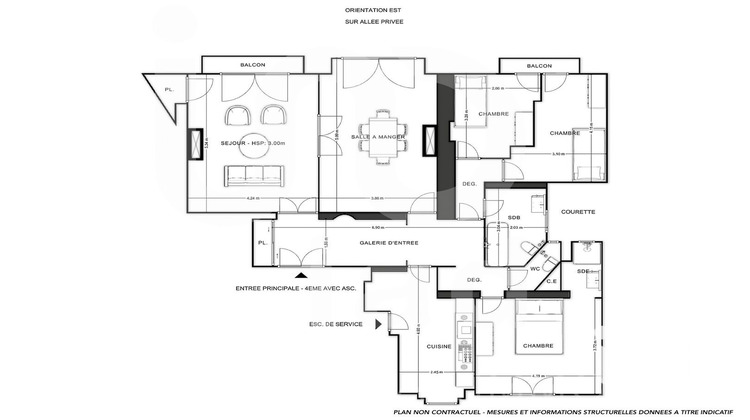 Ma-Cabane - Vente Appartement Neuilly-sur-Seine, 123 m²