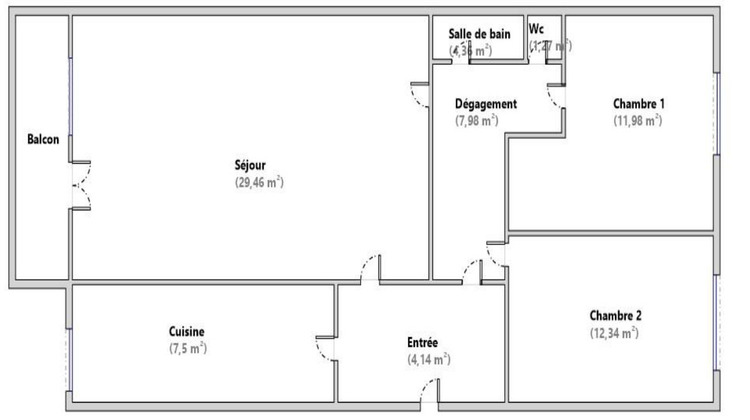 Ma-Cabane - Vente Appartement NEUILLY-SUR-SEINE, 80 m²