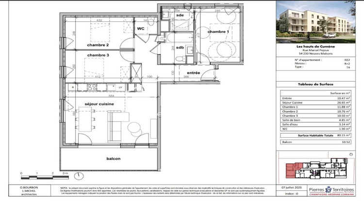 Ma-Cabane - Vente Appartement Neuves-Maisons, 80 m²