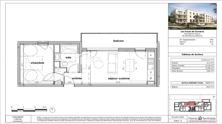 Ma-Cabane - Vente Appartement Neuves-Maisons, 40 m²