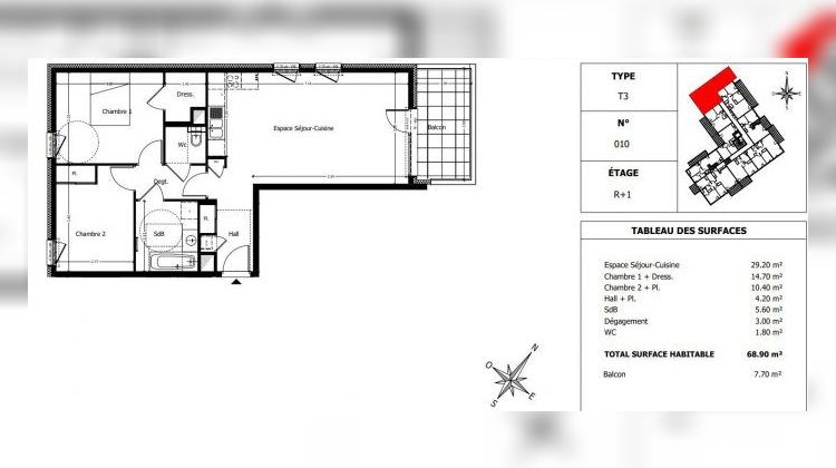 Ma-Cabane - Vente Appartement Neydens, 69 m²