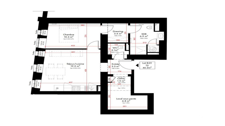 Ma-Cabane - Vente Appartement Nice, 53 m²