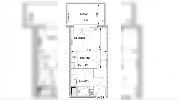 Ma-Cabane - Vente Appartement Nice, 20 m²